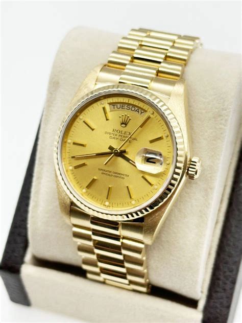 rolex 18038 gold|rolex 18038 production years.